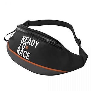 Cool Ready To Race Fanny Pack for Running Women Men Enduro Cross Motocross Bike Life Crossbody Waist Bag Phone Money Pouch Fanny Packs