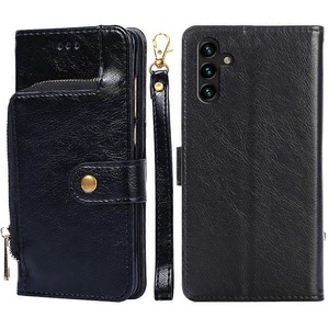 For Samsung Galaxy A04s Zipper Bag Leather Phone Case