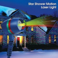 Garden Lights Star Christmas Projector Moving Lighting Leds Color Green Red For Party Decoration Star Shower Motion Laser Light