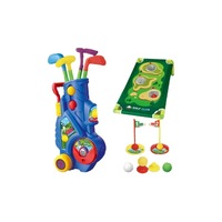Golf Club Toys Set with Golf Board, Outdoor Sports Toys for Boys& Grils Ages 3+ Year Old, Gifts for Birthday Christmas