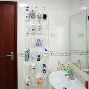 Household Storage Containers Hanging Bag Box Shoes Storage Holder With Hooks Space Saver Practical Home Storage Organizer