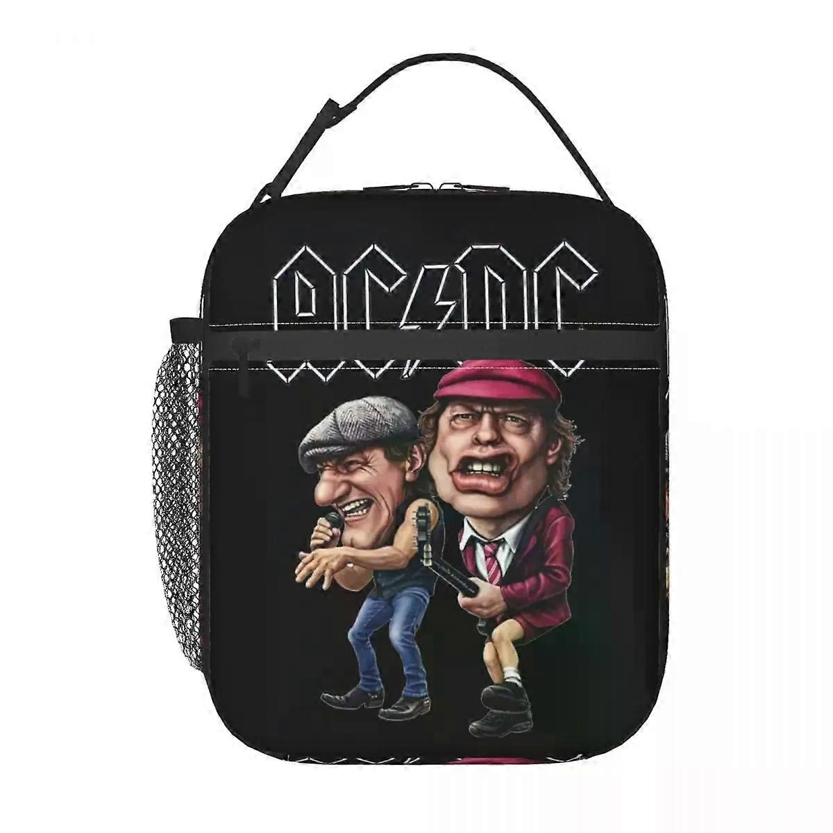 Buy i1984 AC DC Australian Heavy Metal Music Insulated Lunch Tote Bag ...