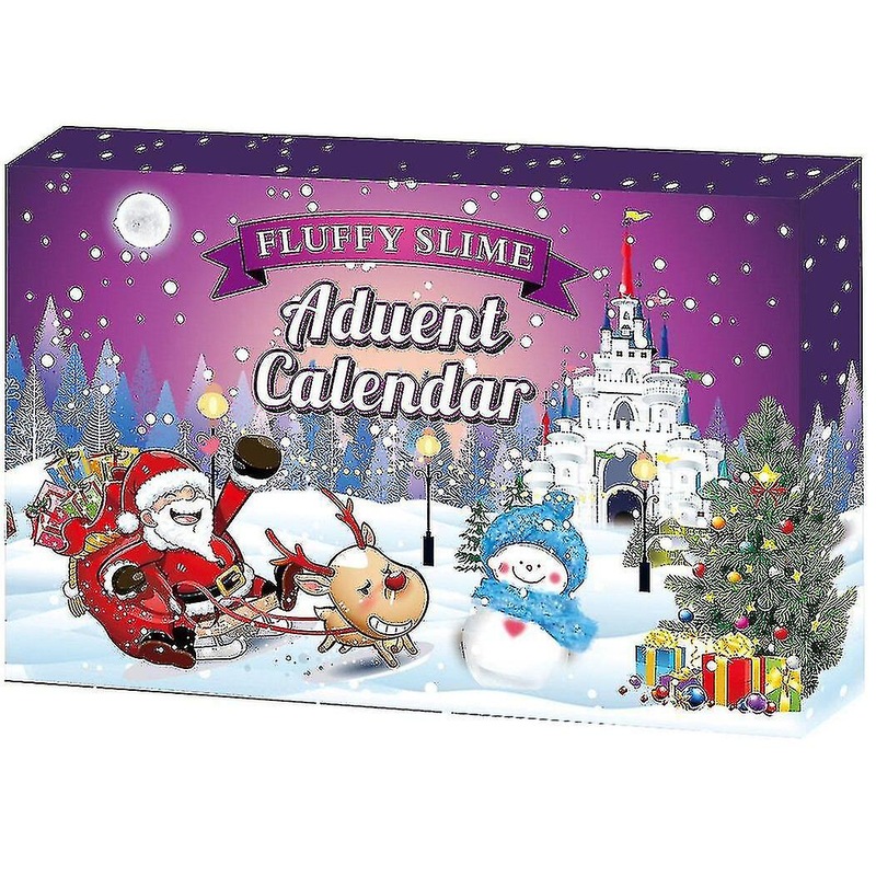 Buy Slime Advent Calendar Countdown To Christmas 24 Day Surprises For