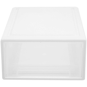 Toy Storage Bag Stackable Shoe Box Plastic Home Storage Basket Bin Underwear Container