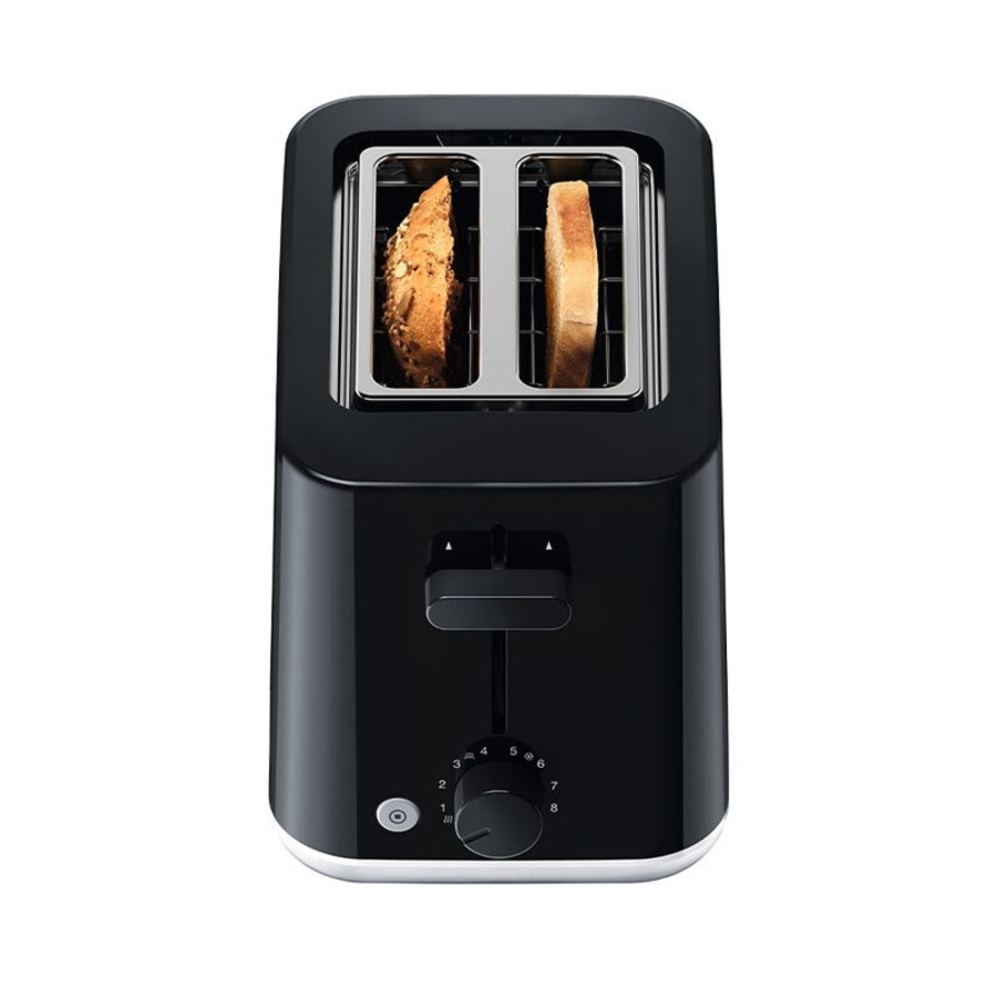 Braun Breakfast1 2 Slice Toaster Black HT1010BK