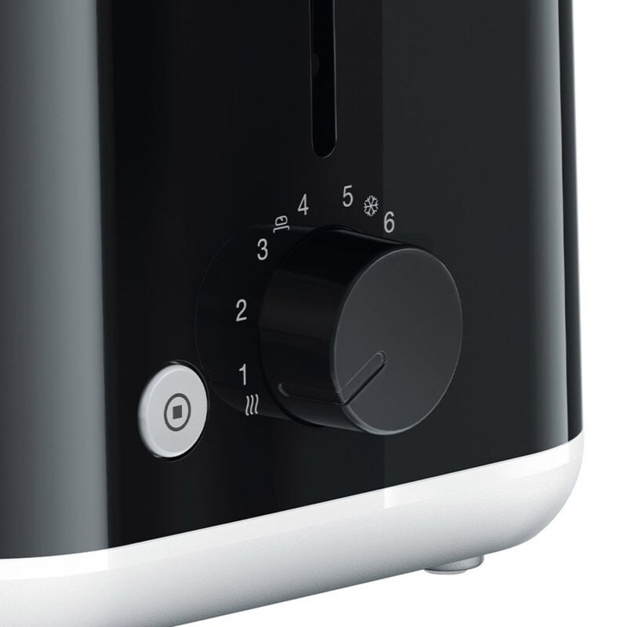 Braun Breakfast1 2 Slice Toaster Black HT1010BK