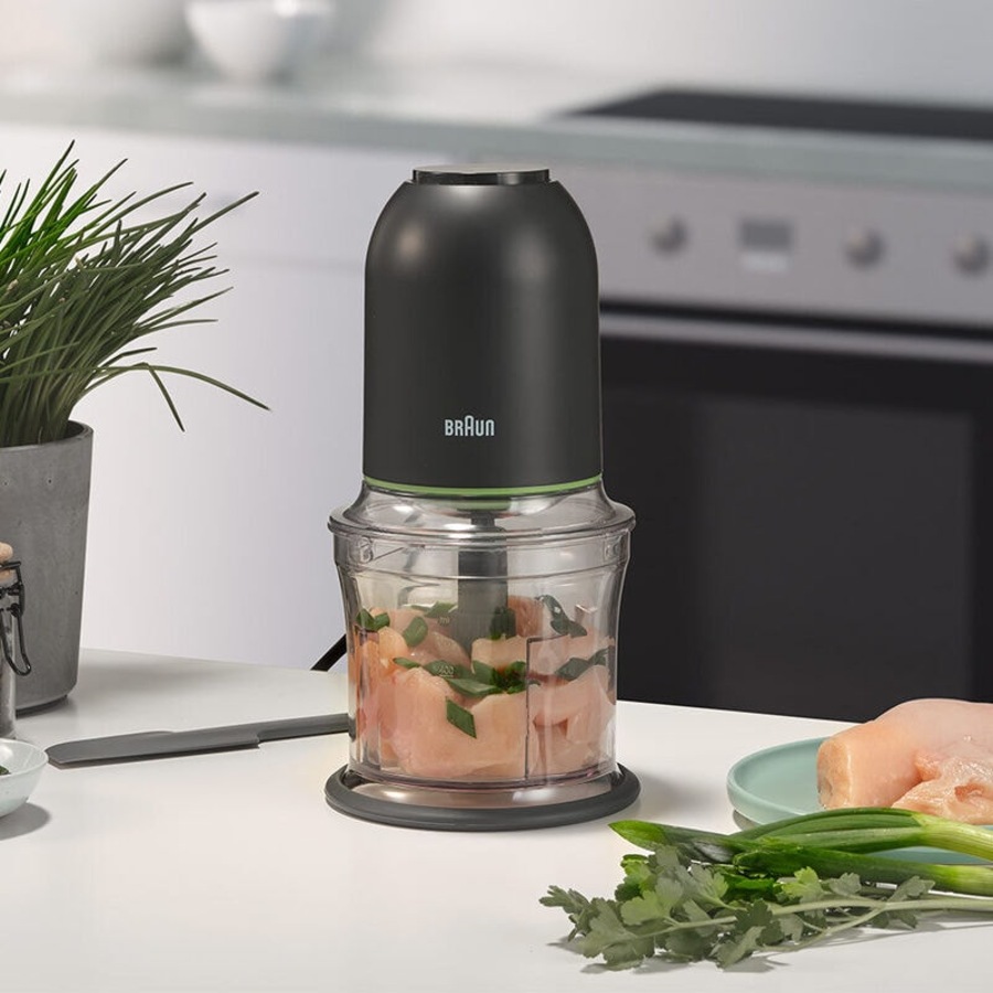 Braun MultiPractic 3 Electric Mini Chopper & Ice Crusher 500W Black CH3011BK