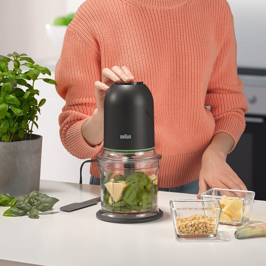 Braun MultiPractic 3 Electric Mini Chopper & Ice Crusher 500W Black CH3011BK