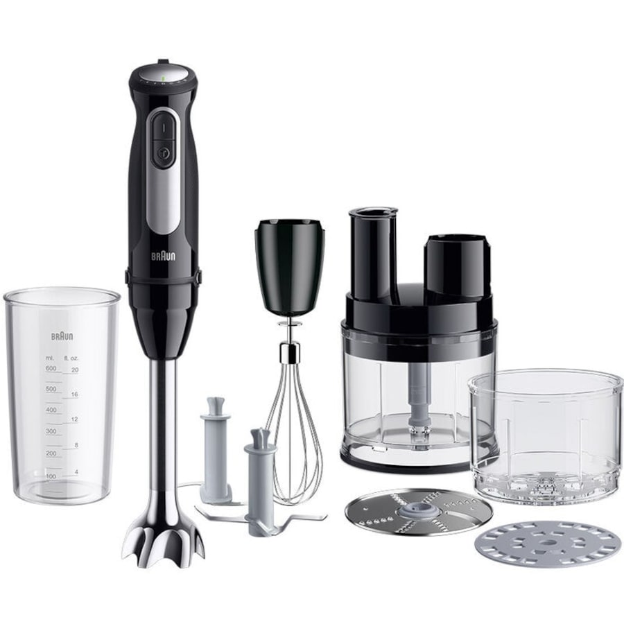 Braun MultiQuick 5 Pro Hand Blender 9pc Set 1000W Black MQ55755MBK