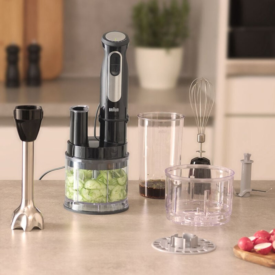 Braun MultiQuick 5 Pro Hand Blender 9pc Set 1000W Black MQ55755MBK