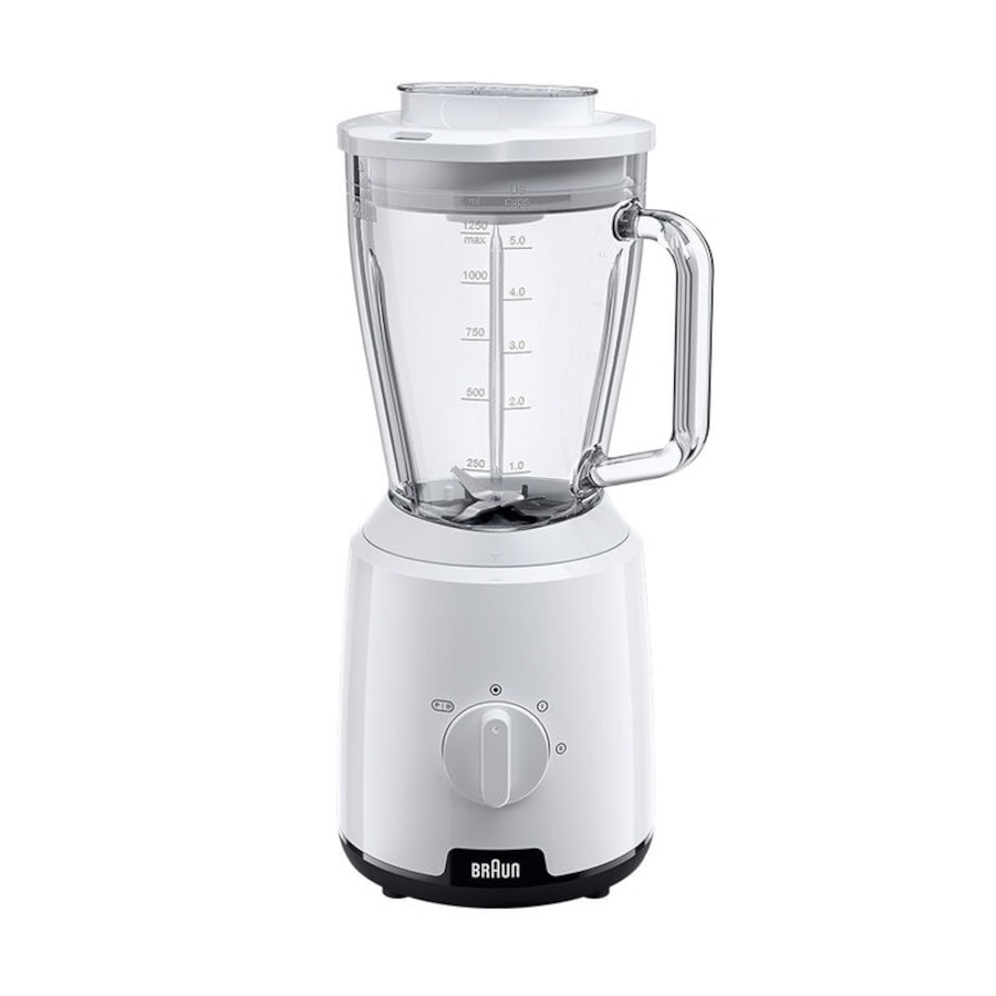 Braun PowerBlend 1 1.25L Blender 600W White JB1050WH