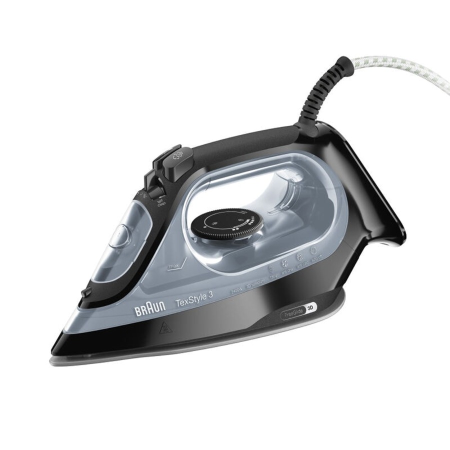 Braun TexStyle 3 Steam Iron Black SI3055BK