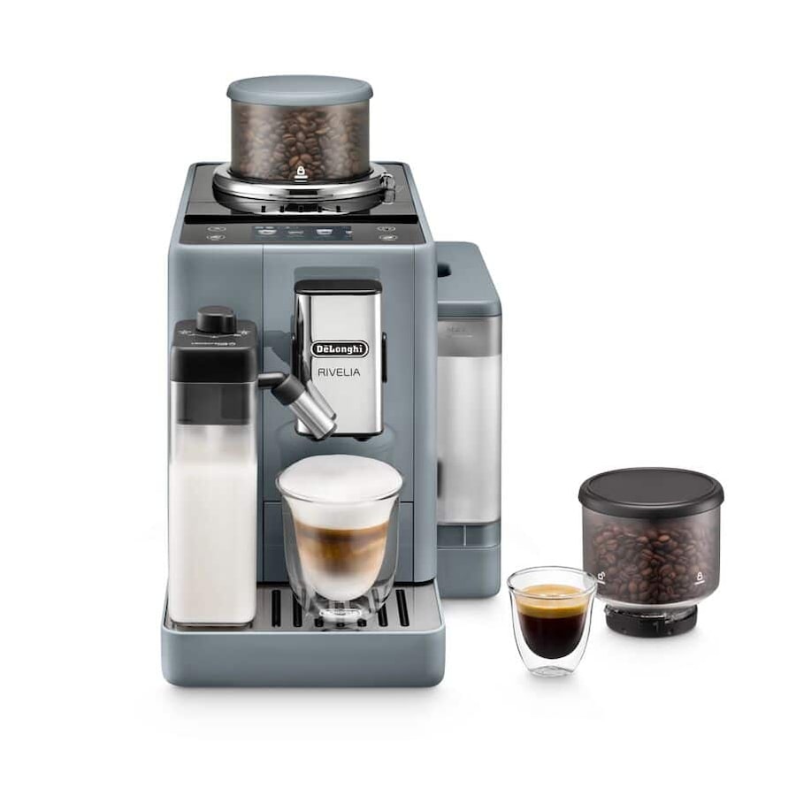 DeLonghi Rivelia Fully Automatic Coffee Machine Pebble Grey EXAM44055G