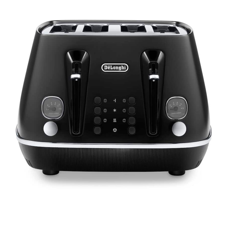 DeLonghi Distinta Moments 4 Slice Toaster Black CTIN4003BK