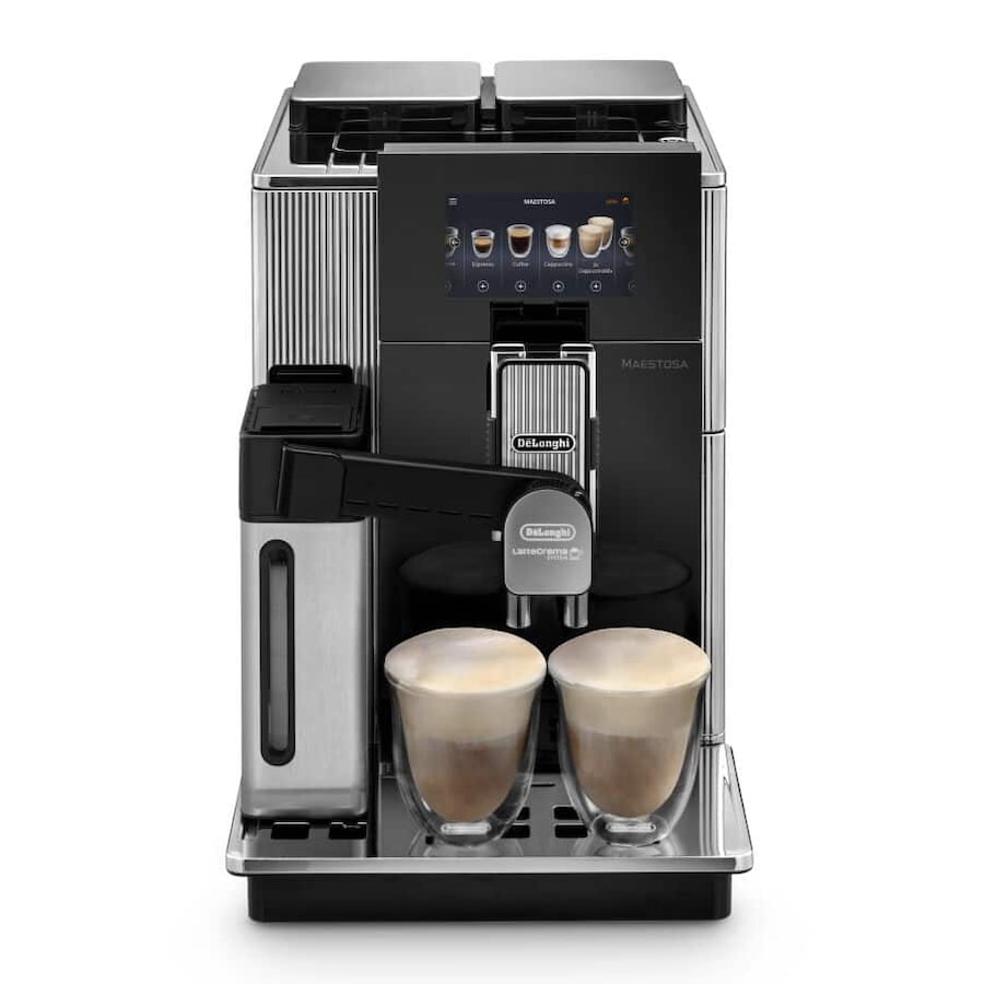DeLonghi Maestosa Fully Automatic Coffee Machine Metal Black EPAM96075GLM