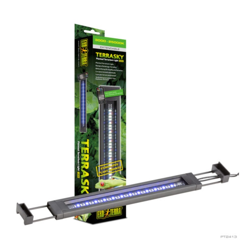 Buy Exo Terra TerraSky Planted Terrarium LED Light Unit 12w (PT2413