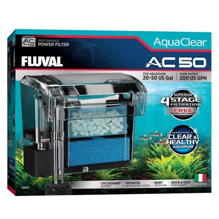 76 Filter Buy Fluval AquaClear 50 Clip-On Power Filter 76-190L (19610) - MyDeal ...