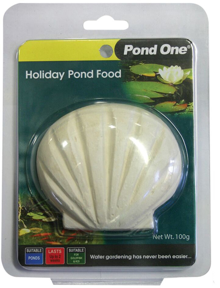 Pond One Holiday Fish Food Block 100g 95007 Australia