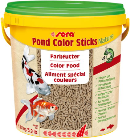 Sera Pond Colour Sticks Food  1.5Kg / 10L 07159 Unbranded Australia