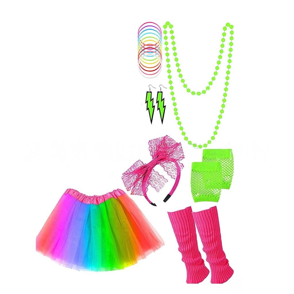 Yellow 80s Tutu Costume Accessory main image 0