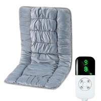 Heated Seat Cushion Electric Seat Backrest Heating Pad Foot Warmed Mat Washable(best)