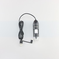Only 1 1600x Digital USB Microscope 2 In 1 Endoscope Camera With Magnifier 8 LED