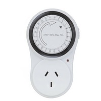 Programmable 24 Hour Cycle Easy Start Mechanical Timer with Auto Switch ON & OFF