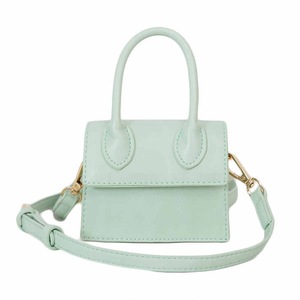 Small Square Bag Women Simple Mini Messenger Bag-Green