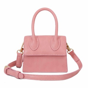 Small Square Bag Women Simple Mini Messenger Bag-Pink