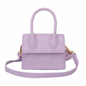Small Square Bag Women Simple Mini Messenger Bag-Purple