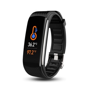 Smart Watch with Body Temperature Blood Oxygen IPX7 Waterproof for Women Men