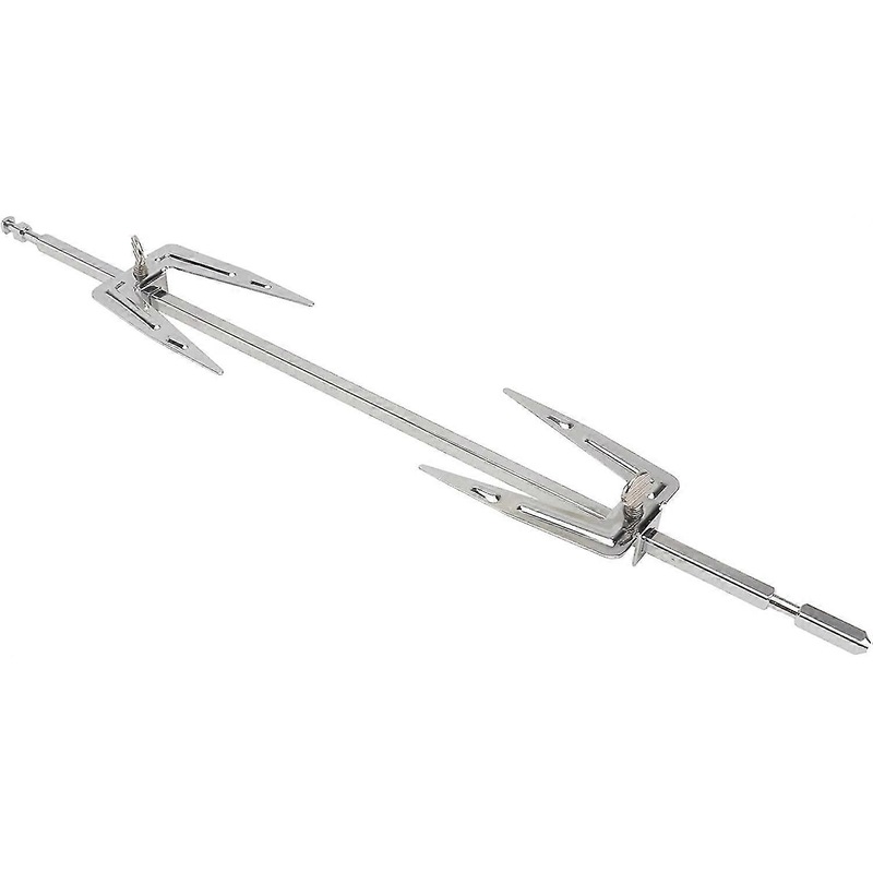 Buy Stainless Steel Grill Rotisserie Forks Meat Spit Rods Barbecue ...