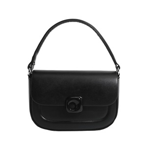 Tote Bag for Women Casual Zipper Lightweight Handbag with Chain-Black