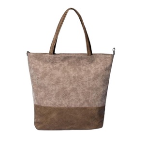 Tote Bag Soft Leather Large Capacity Bucket Handbags for Women-Khaki