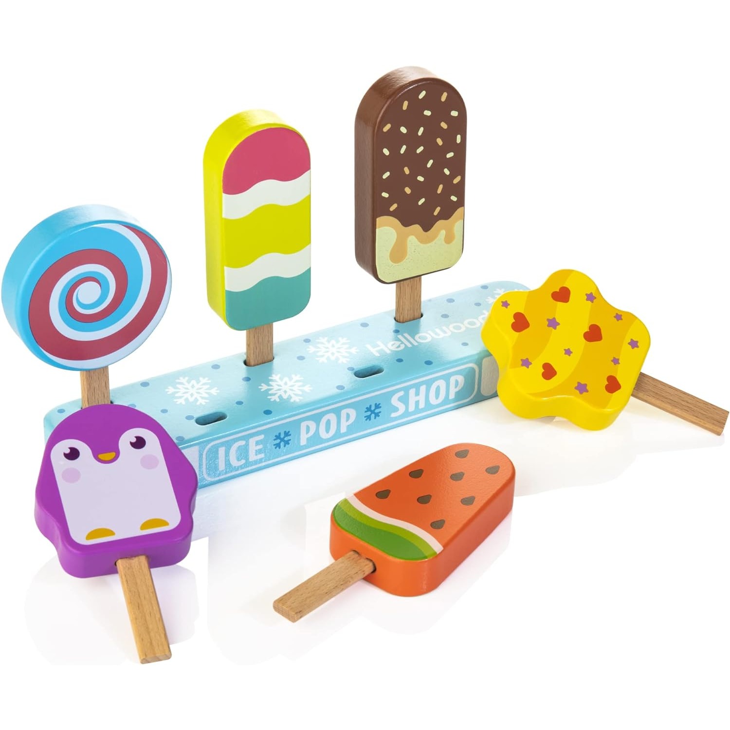 Early Learning Centre Wooden Ice Lolly Set