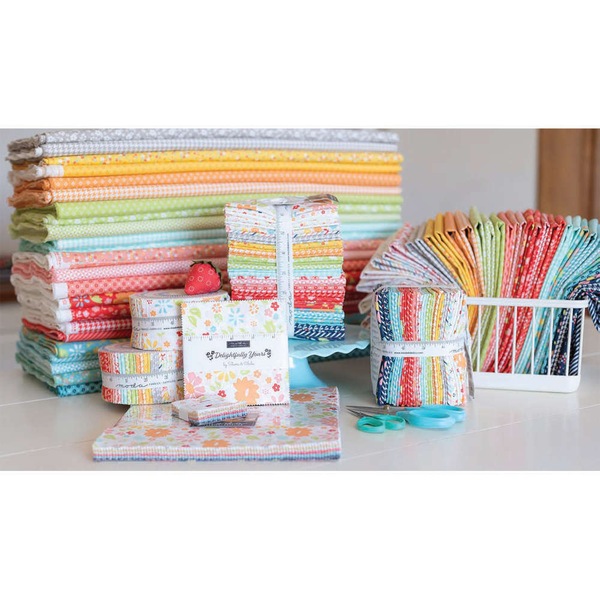 Buy Moda Delightfully Yours Layer Cake 10" Squares Fabric by Sherri ...
