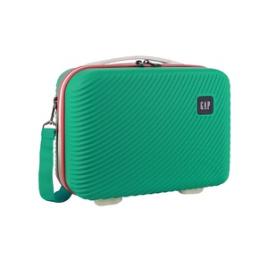 GAP Stripe Hard Shell Mini Bag Travel Essentials 27x35x18 cm - Turquoise