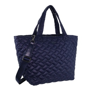 Pierre Cardin Ladies Nylon Padded Tote Bag Womens Bag - Navy