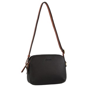 Pierre Cardin Leather Classic Crossbody Bag Unisex Bag - Black