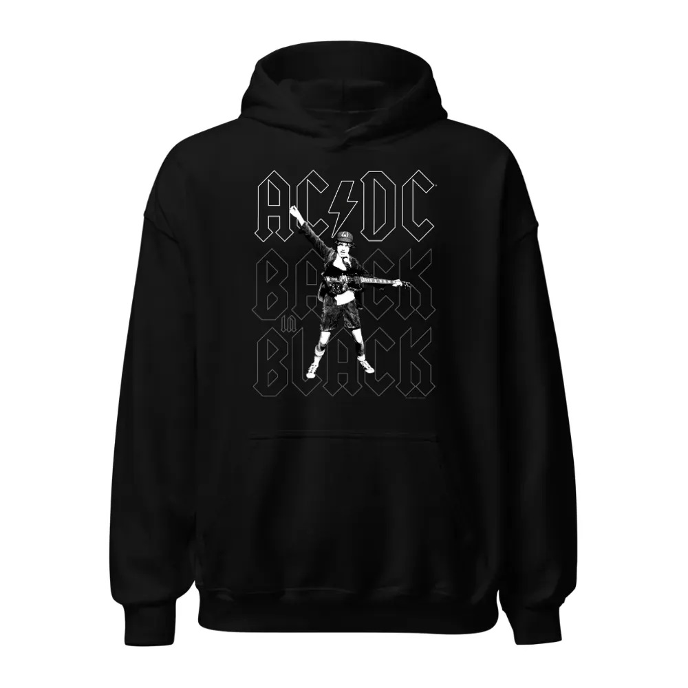 Buy AC/DC Back in Black Angus Hoodie EU 2025 TOUR COLLECTION New model ...