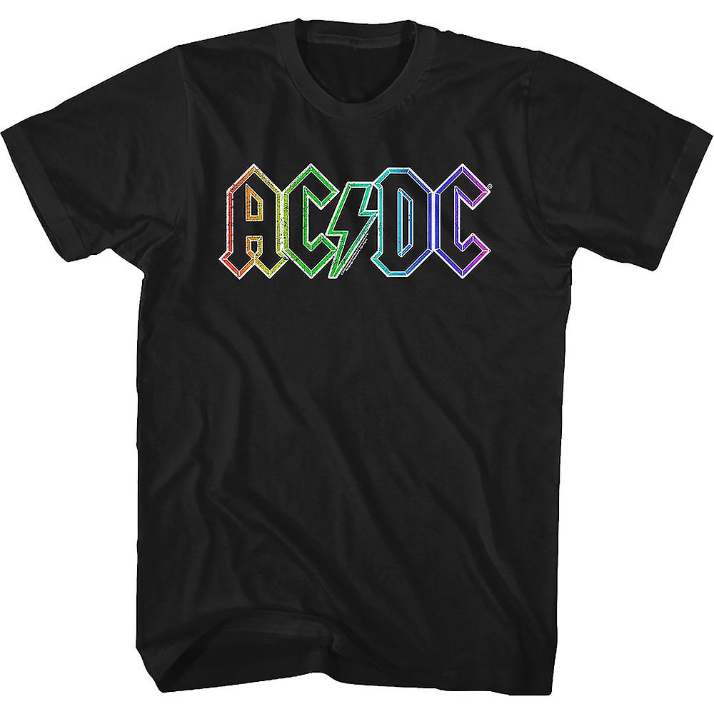 Buy Neon Logo ACDC Shirt - MyDeal Australia