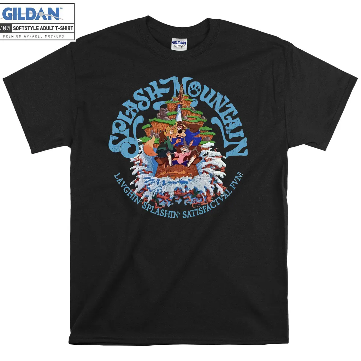 Brer Rabbit Shirt Buy splash mountain 1989 brer rabbit bear fox retro T-shirt - MyDeal ...