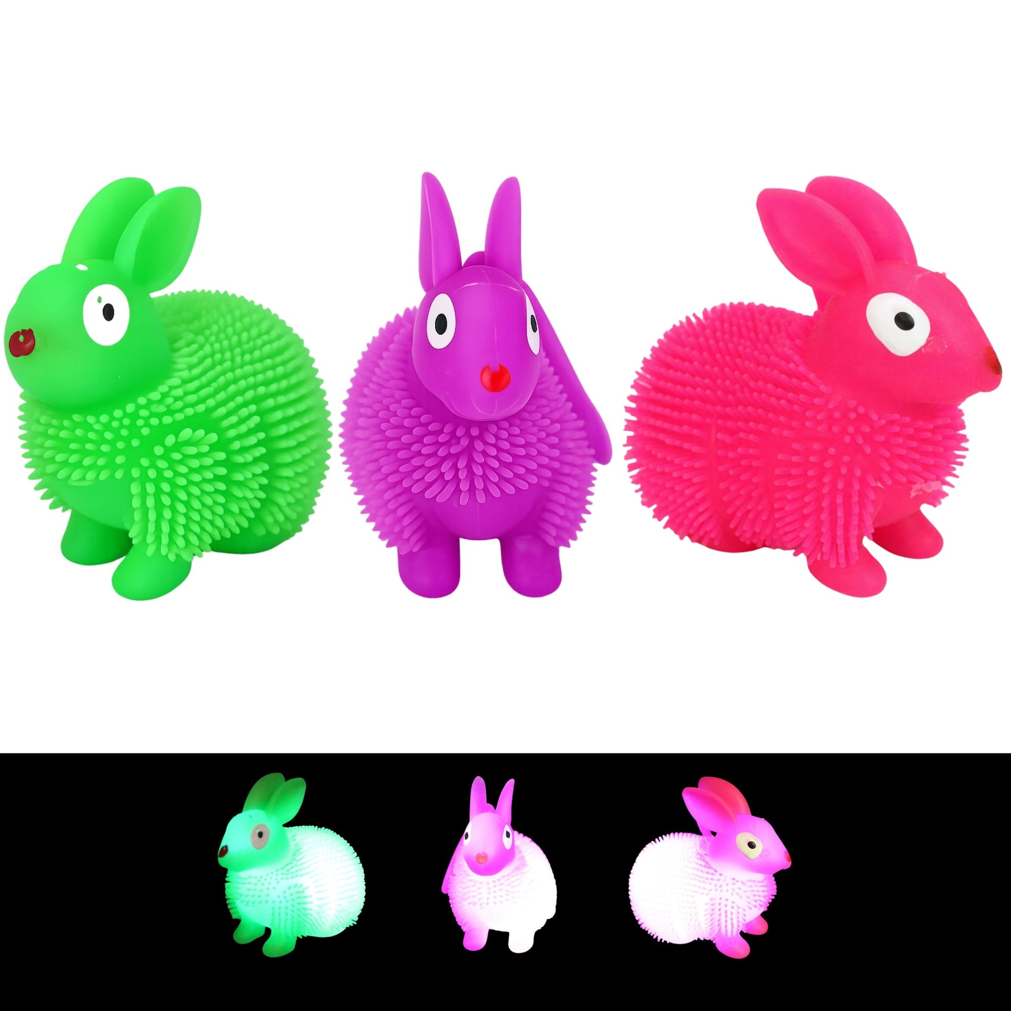 Buy Bright Squishy Bunny Rabbit Toy (One Only) - MyDeal Australia
