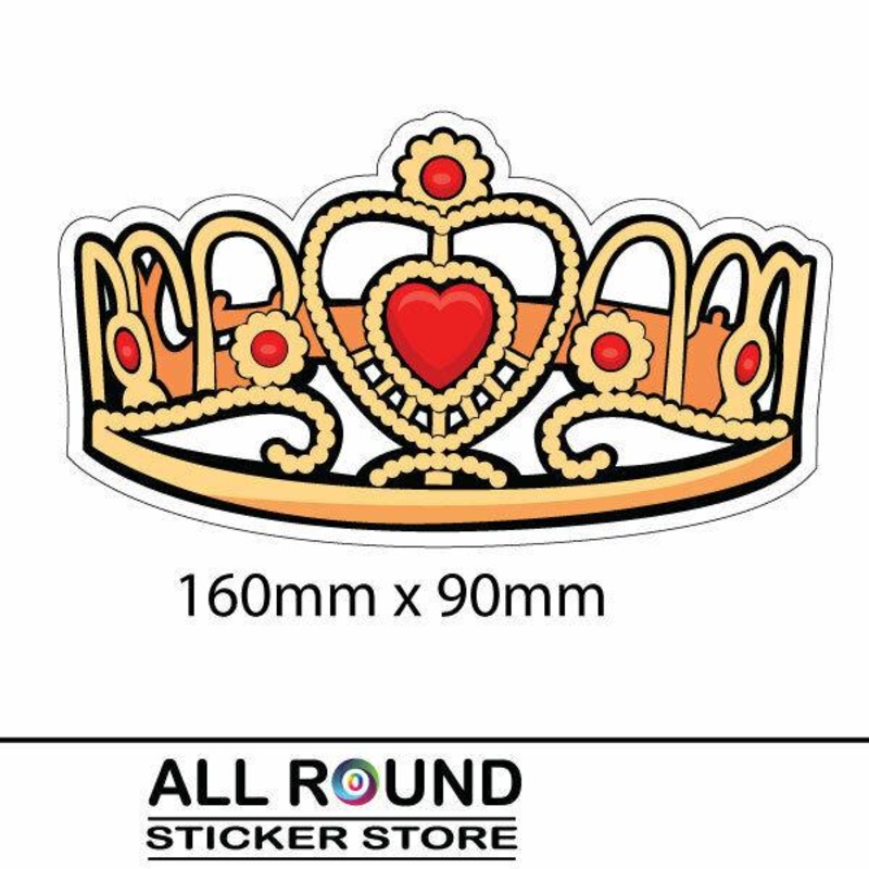 Buy Crown Sticker Decal Drift Jdm Car Tattoo Cute Girly Mydeal