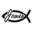 Buy Jesus Fish Symbol Christian Sticker Decal - Mydeal