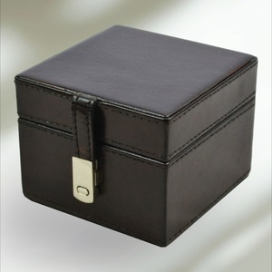 Leatherkart Leather Single Watch Holder - Dark Brown