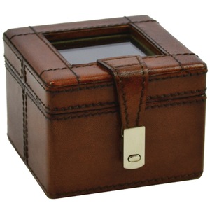 Leatherkart Leather Single Watch Holder - Tan
