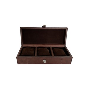 Leatherkart Leather Watch Holder (3 watches) - Brown