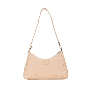 Leatherkart Maria Genuine Leather Broad Strap Hobo Bag/ Cross Body Bag -Beige
