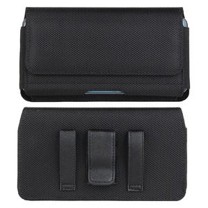 7 Inch Mobile Phone Waist Bag With Magnetic Closure Pu Leather Phone Belt Pouch, 18.3 X 9.3 X 2cm
